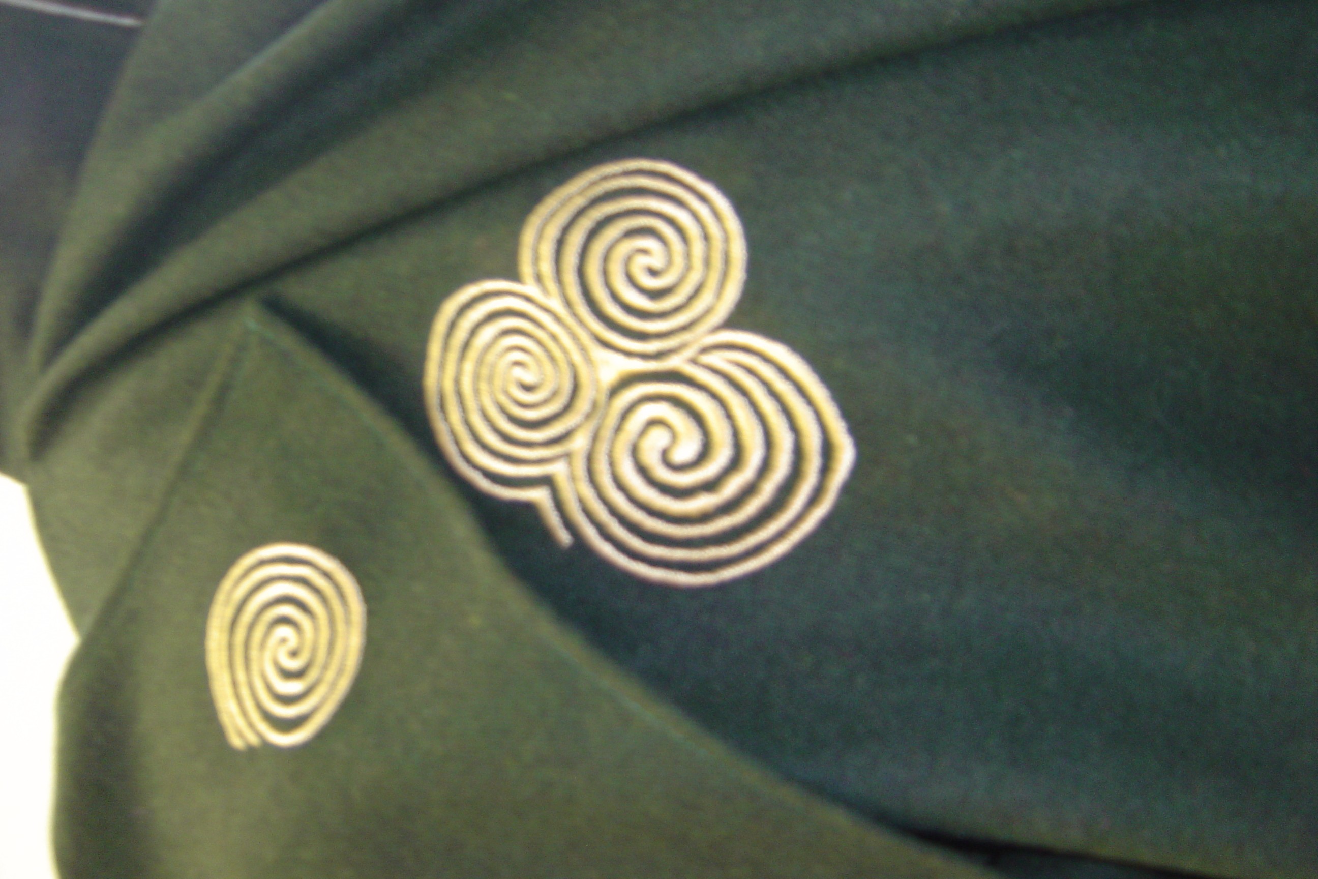 Clan Cape- Item No: 020 handcrafted in Ireland by Siobhan Wear