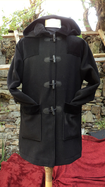 Black Duffle Coat
