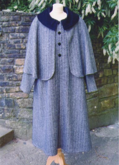 Coachman's Cloak - handcrafted in Ireland by Siobhan Wear