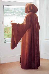 Click here to see enlarged image of Item # 13 Eremite Cloak handcrafted in Ireland by Siobhan Wear