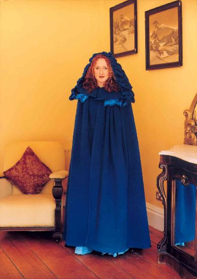 Item #210A & 210B Waterford Cloak & Hood handcrafted in Ireland by Siobhan Wear