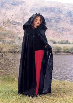 Item #117 & 119 West Cork (Kinsale) Cloak & Hood handcrafted in Ireland by Siobhan Wear