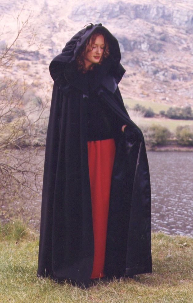 West Cork (Kinsale) Cloak and Hood - handcrafted in Ireland by Siobhan Wear