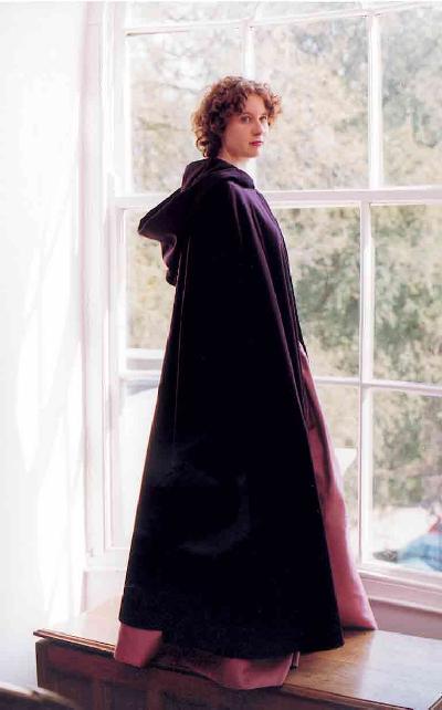 Grainne Cloak and Hood - handcrafted in Ireland by Siobhan Wear