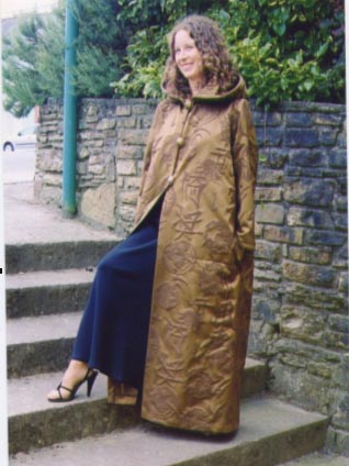 Evening Coat - handcrafted in Ireland by Siobhan Wear